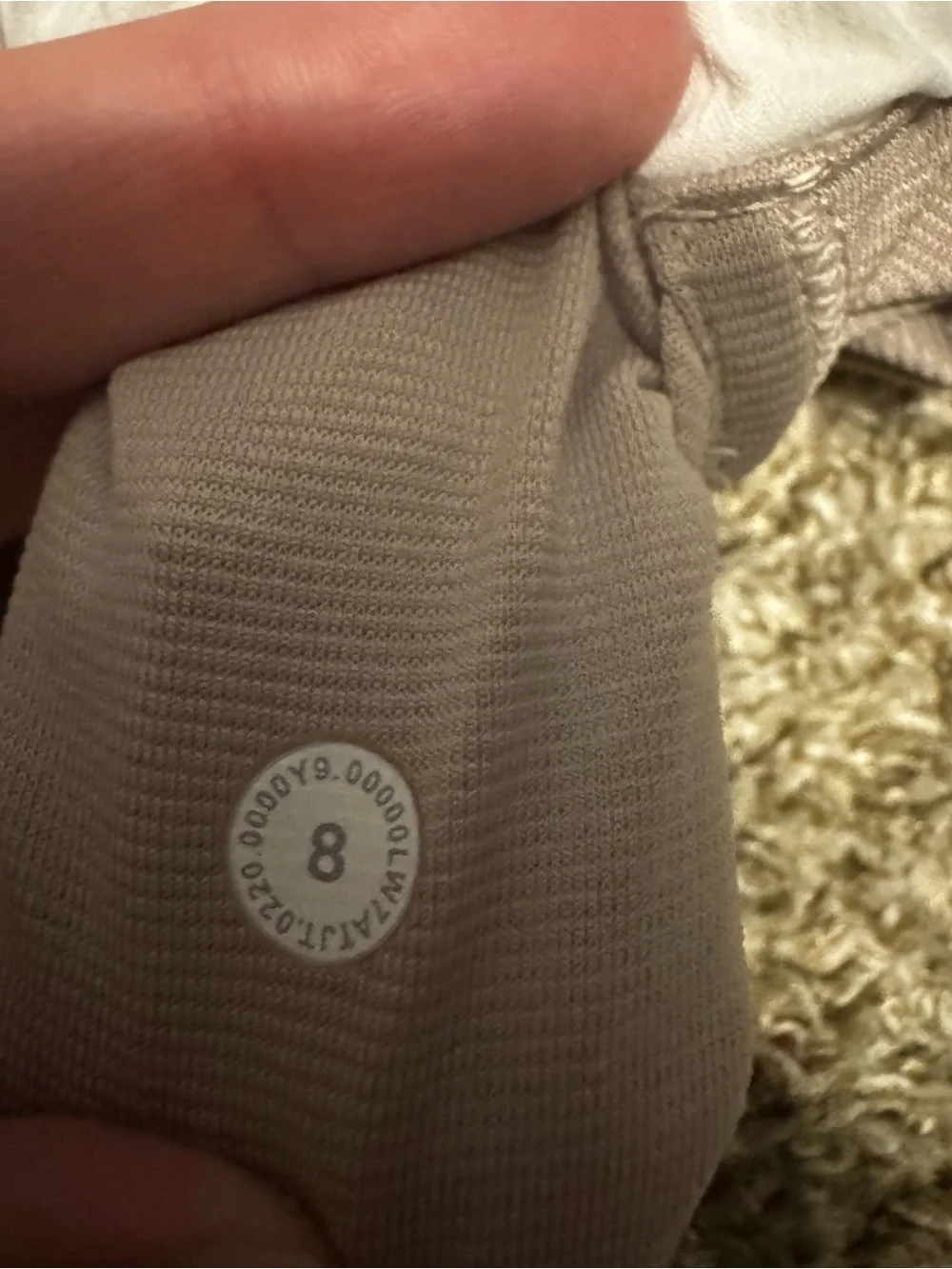 lululemon athletica White Athletic Shorts